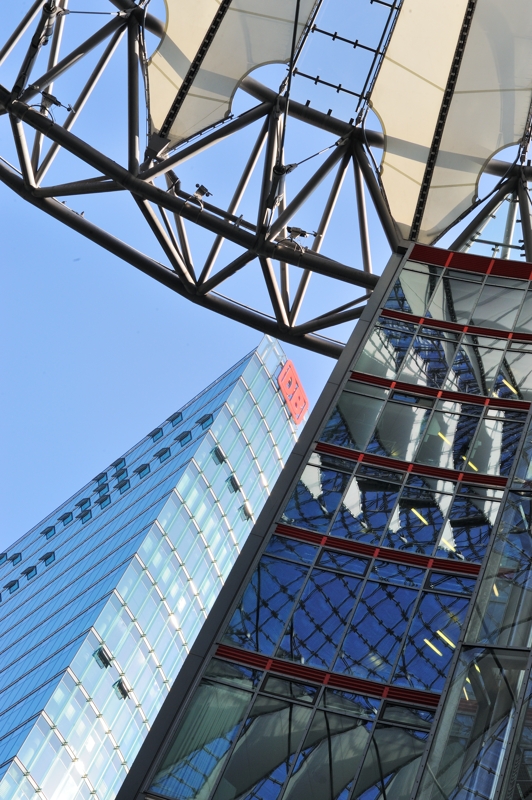 from inside the Sony Center