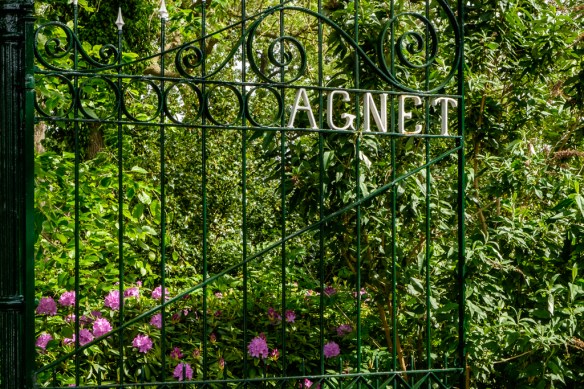 toegangshek Agnetapark, entrance gate Agnetapark