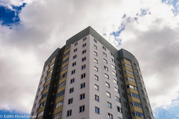 Here was our apartment, on the 8th floor