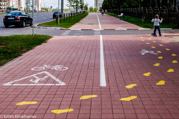 room for cars, but for for pedestrians and cyclists too!
